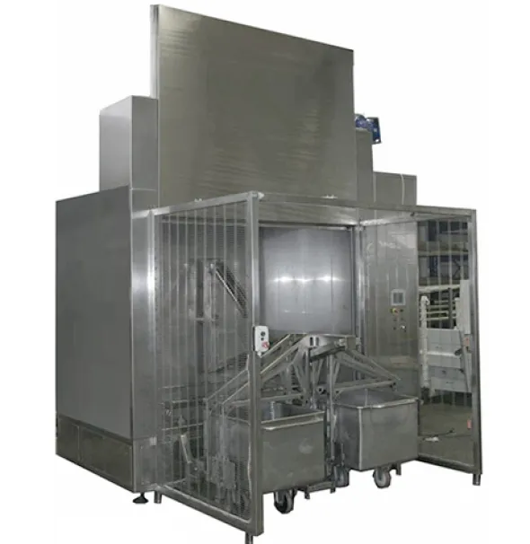sistema di lavaggio industriale a cabina VELOX