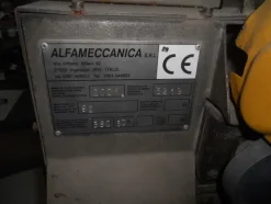 13#4962 Smerigliatrice Alfameccanica ed incollatrice