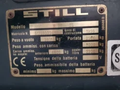 4#5067 Sollevatore Diesel Still R70-25