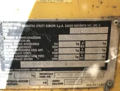 1#4448 Sollevatore telescopico fisso KOMATSU WH613