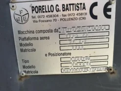 1#4448 Sollevatore telescopico fisso KOMATSU WH613