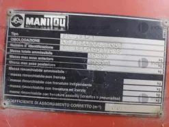 17#8824 Sollevatore telescopico Manitou