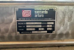 Sottovuoto industriale Saccardo SACC-VC 1000/1992