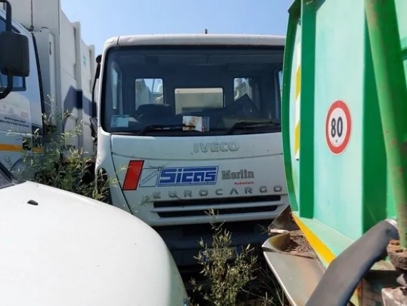 20#6803 Spazzatrice Iveco Scarab