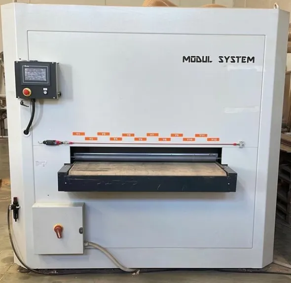 1#8609 Spazzolatrice rusticatrice modello Modul System 122.4