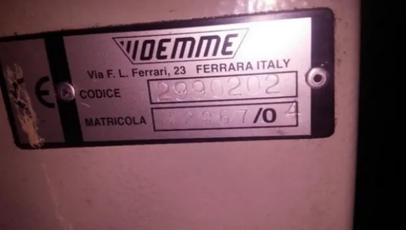 10#5881 Spinocianfinatrice Oemme