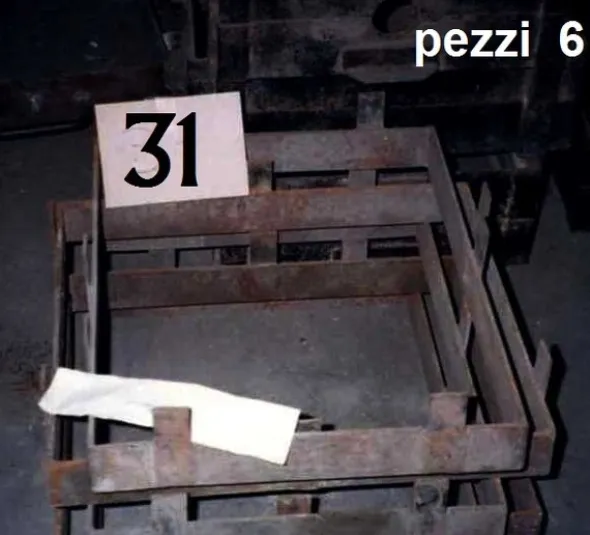 3#5106 Staffe per fonderia a terra