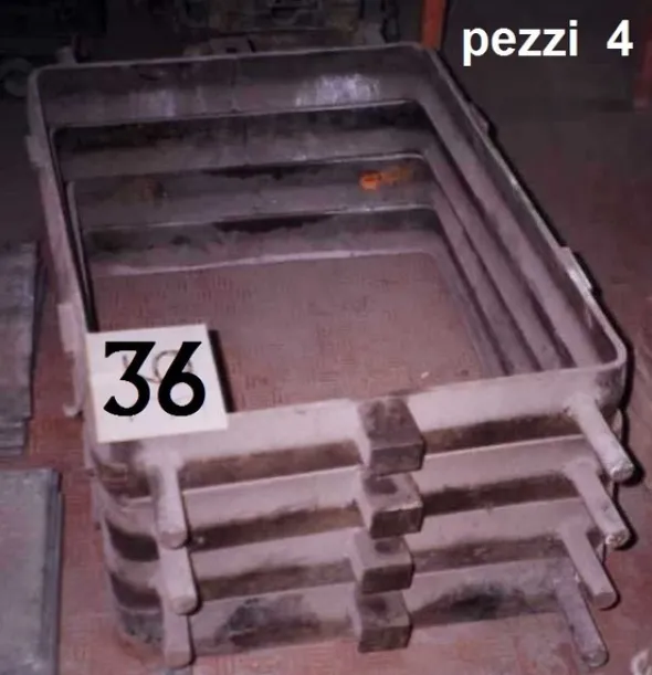 3#5106 Staffe per fonderia a terra