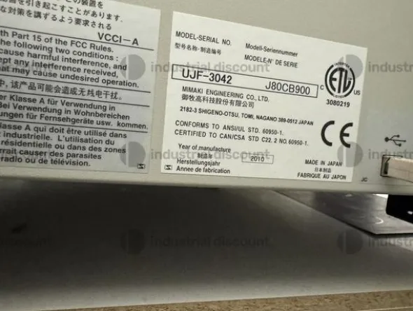 15#9315 Stampa digitale Mimaki UJF-3042