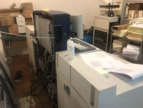 1#4272 Stampante digitale Xerox Inversa 144EA