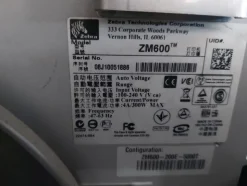 18#8506 Stampante etichette marca Zebra mod. ZM600