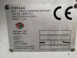 1#4325 Stampante flessografica Uteco