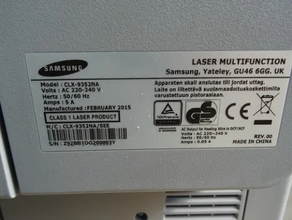 1#5160 Stampante Samsung Multixpress C9352