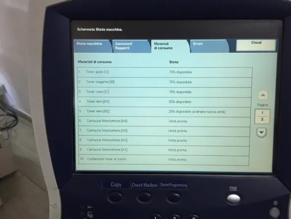 stampante xerox professionali DC 240