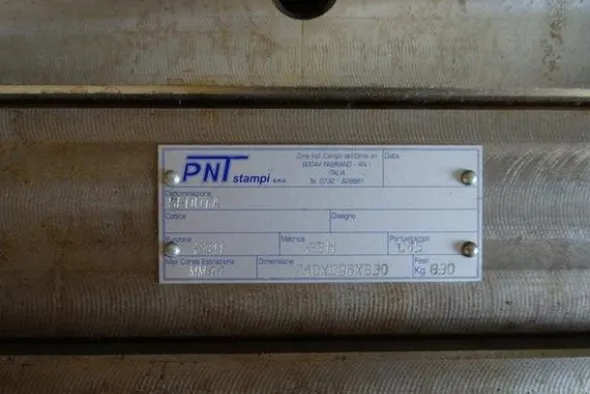 1#3485 Stampi materie plastiche