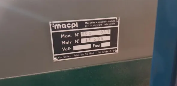 1#4206 Stiratrici e presse da stiro Macpi