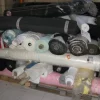 Stock bobine tessuti