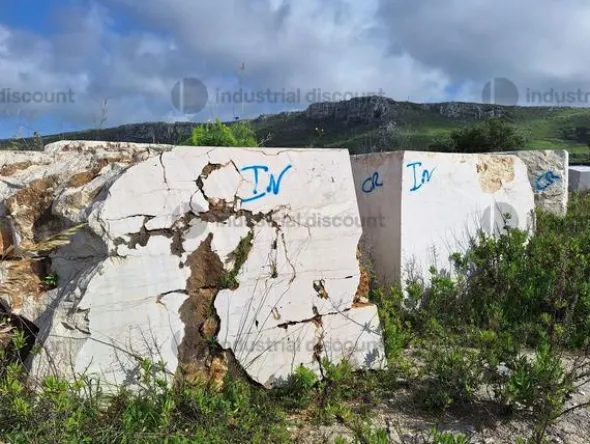 5#9978 Stock di blocchi di marmo