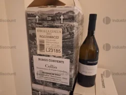 1#9692 Stock di bottiglie di vino, attrezzature e arredi per la ristorazione