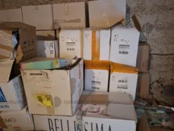 1#9722 Stock di capi di abbigliamento intimo uomo donna e bambino