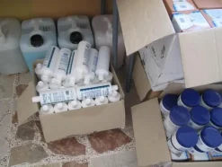 14#2503 Stock di prodotti ed attrezzature per estetista