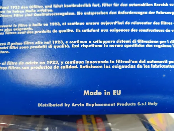 STOCK FILTRI PUROLATOR