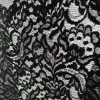 Stock pizzo sintetico nero