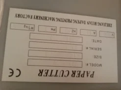 tagliacarte idraulico