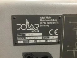 2#4272 Tagliacarte programmabile Polar 78XS
