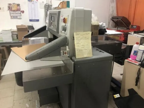 2#4272 Tagliacarte programmabile Polar 78XS