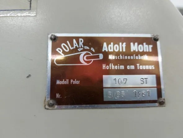 14#7341 Taglierine elettroniche e manuale Adolf Mohr