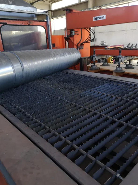 Taglio laser bystronic