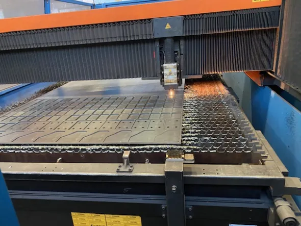 TAGLIO LASER 2D usato Prima Industrie mod.PLATINO-4020