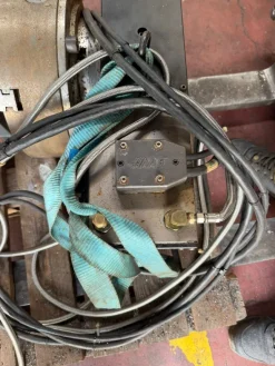 Tavola rotante mandrino Ø 315 e contropunta