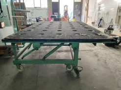 Tavolo da taglio per vetro (usato) 3x2m