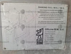 10#10158 Telaio tagliablocchi 100 lame BM