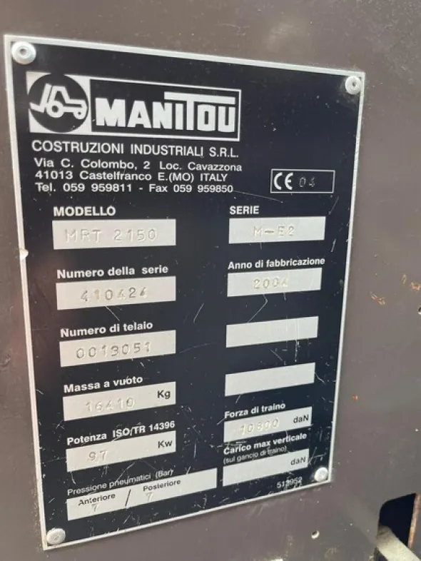 1#6111 Telescopico Manitou