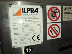 104#8414 Termosaldatrice ILPRA SPEEDY