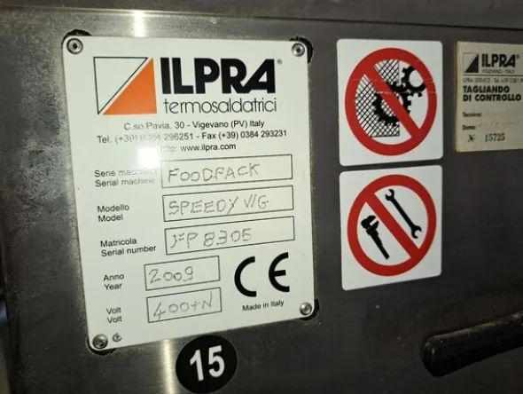 104#8414 Termosaldatrice ILPRA SPEEDY