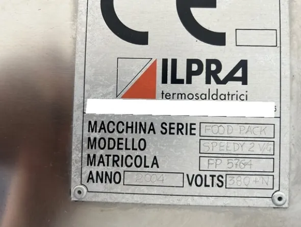 33#7751 Termosigillatrice Ilpra Speedy