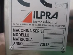 Termosigillatrice semiautomatica ILPRA