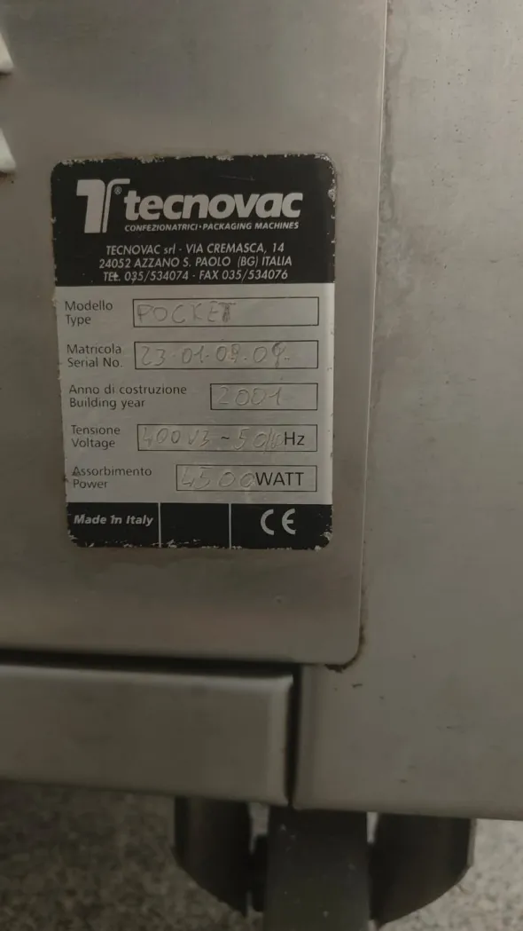 Termosigillatrice Tecnovac Athena