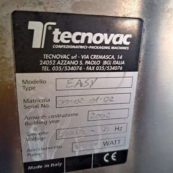 105#8414 Termosigillatrice Tecnovac easy