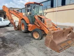 3#7884 Terna gommata Fiat Kobelco FB 100.2