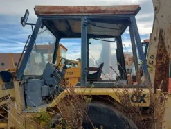 1#7975 Terna gommata Palazzani e Sollevatore con forche Manitou