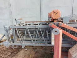 1#7975 Terna gommata Palazzani e Sollevatore con forche Manitou