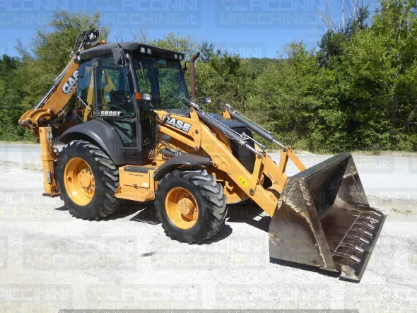 Terna rigida Case 580ST