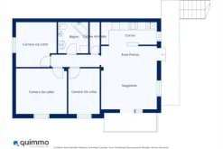 #24776 Terreno edificabile con progetto approvato e con struttura portante e tetto completate