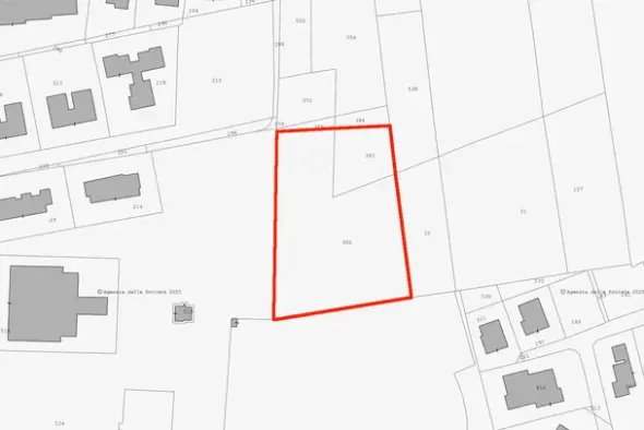 #25500 Terreno edificabile di 5.410 mq