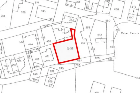 #10076 Terreno edificabile residenziale di 826 mq